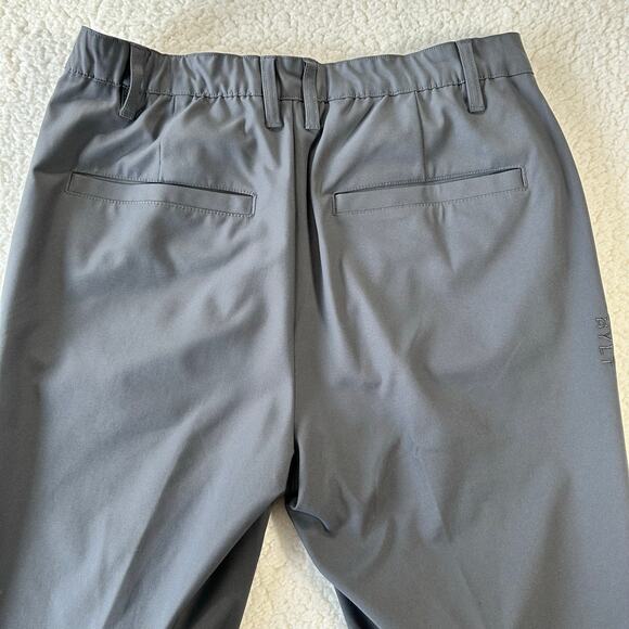 Bylt Premium Basics Executive Pant Mens 31x30 Grey Tapered Stretch - Picture 8 of 11